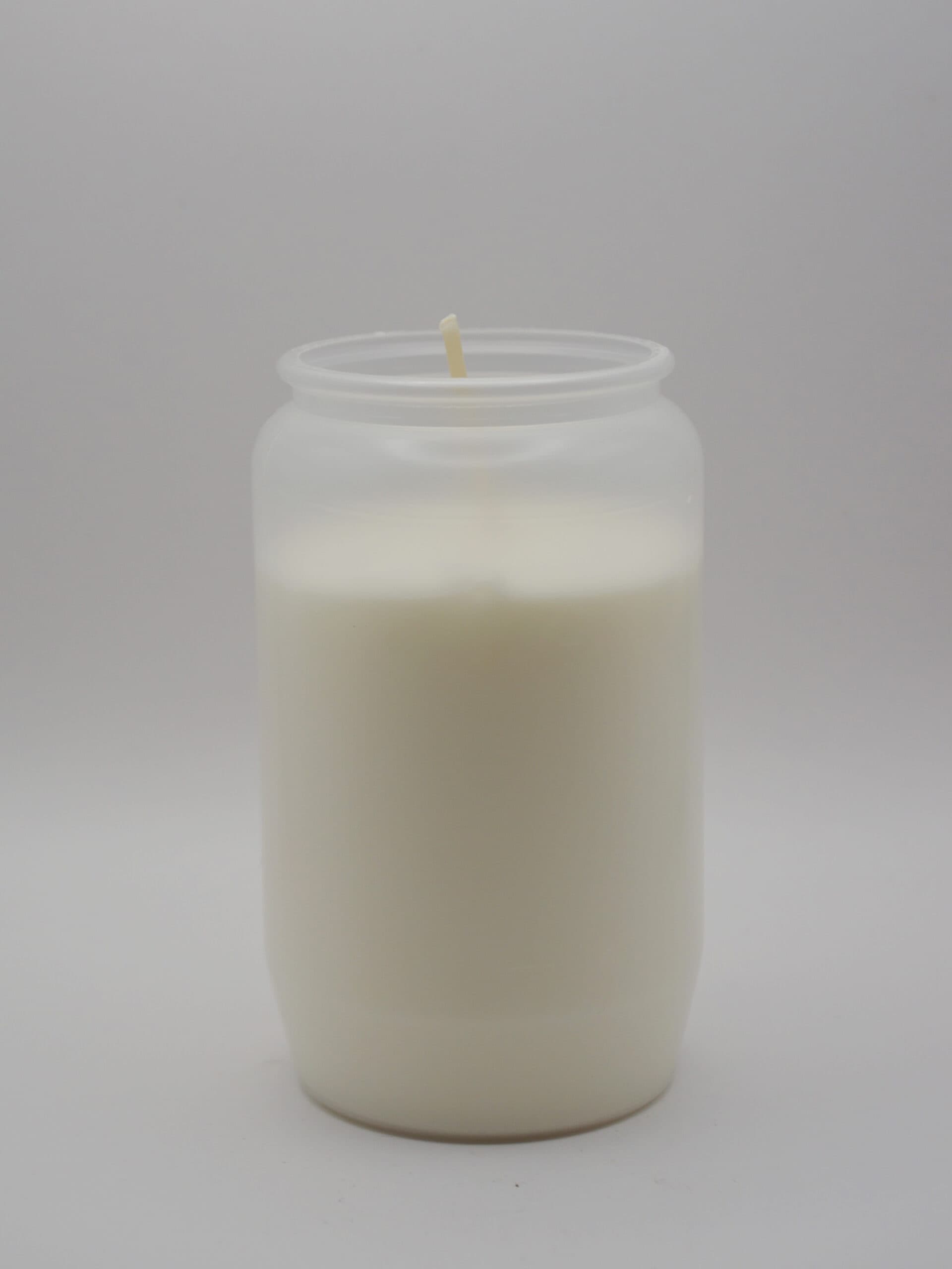 Herdenkingskaars NR3 55x95 mm / Wit 2