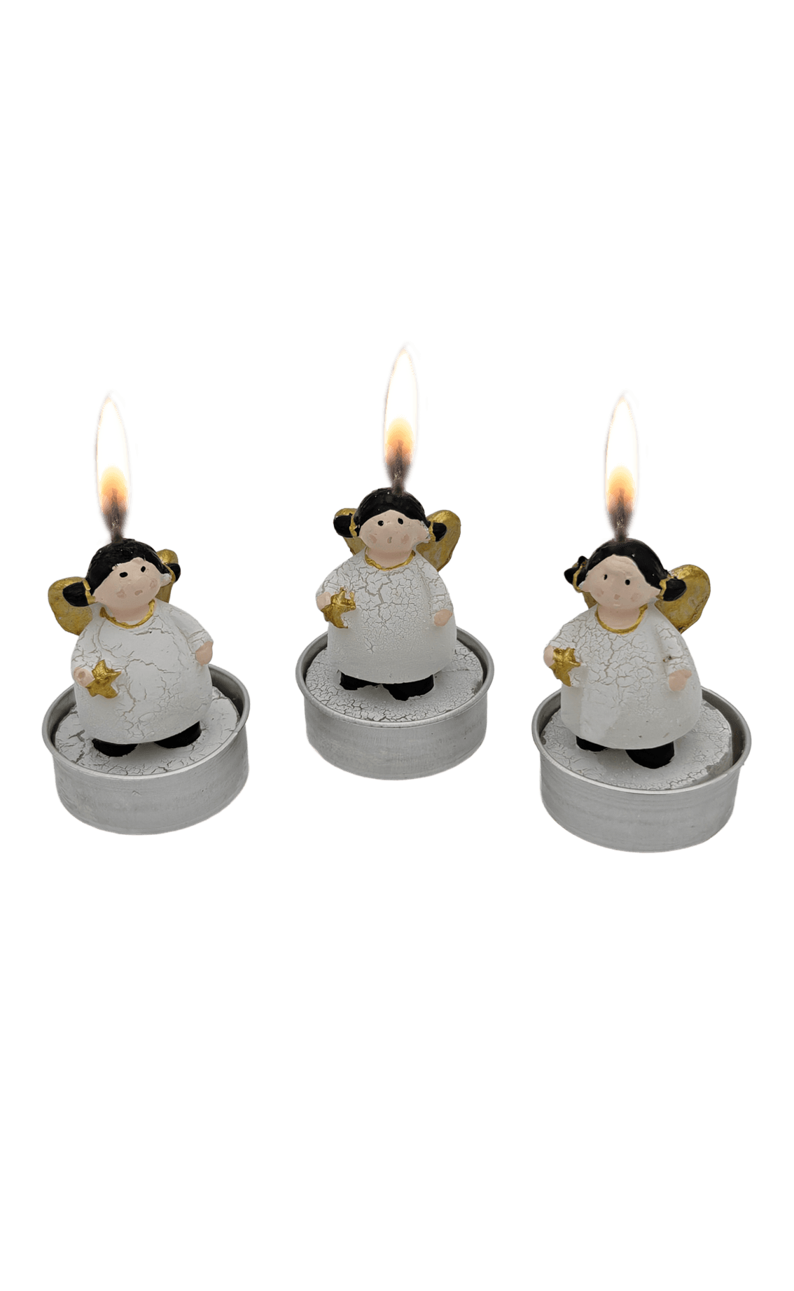 Waxinelicht Engel 3 stuks 2