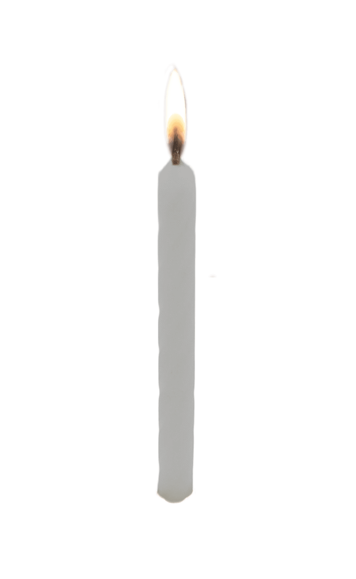 Witte verjaardagskaarsjes 120 stuks 3