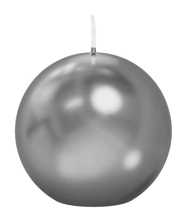 Kogelkaars gelakt ø80 mm / Zilver 2