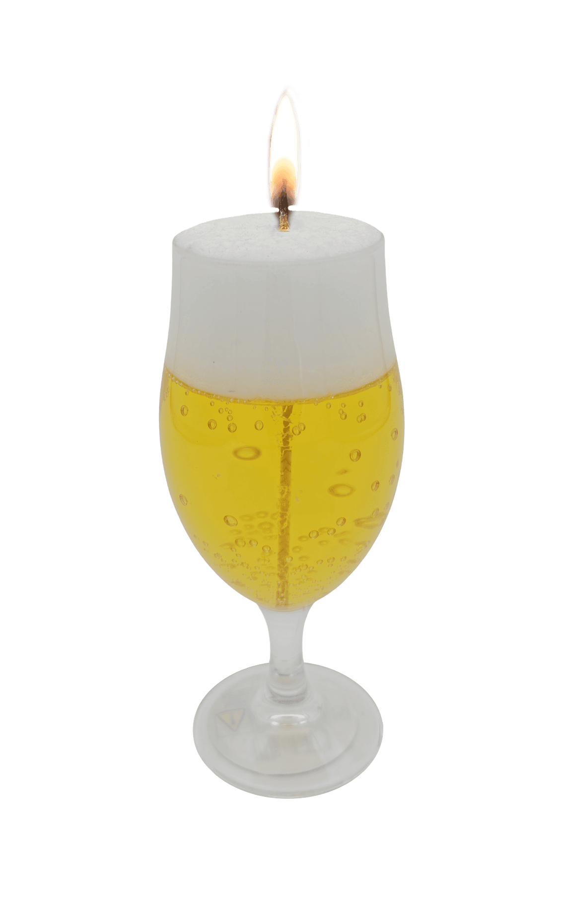Gelkaars Bierglas op voet 2