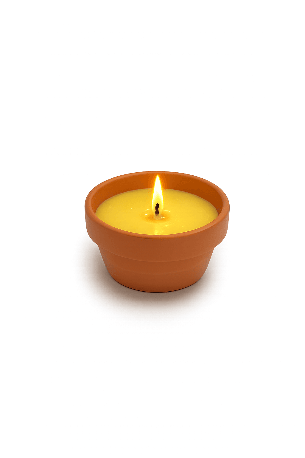 Terracottaschaal met citronellavulling 2