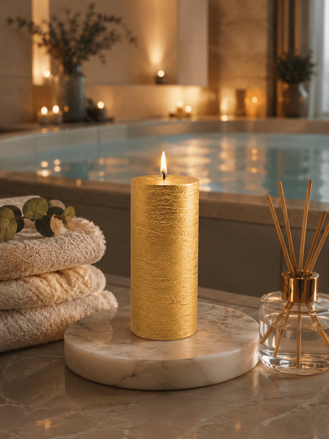Stompkaars Elegant 58x120 mm / Gold