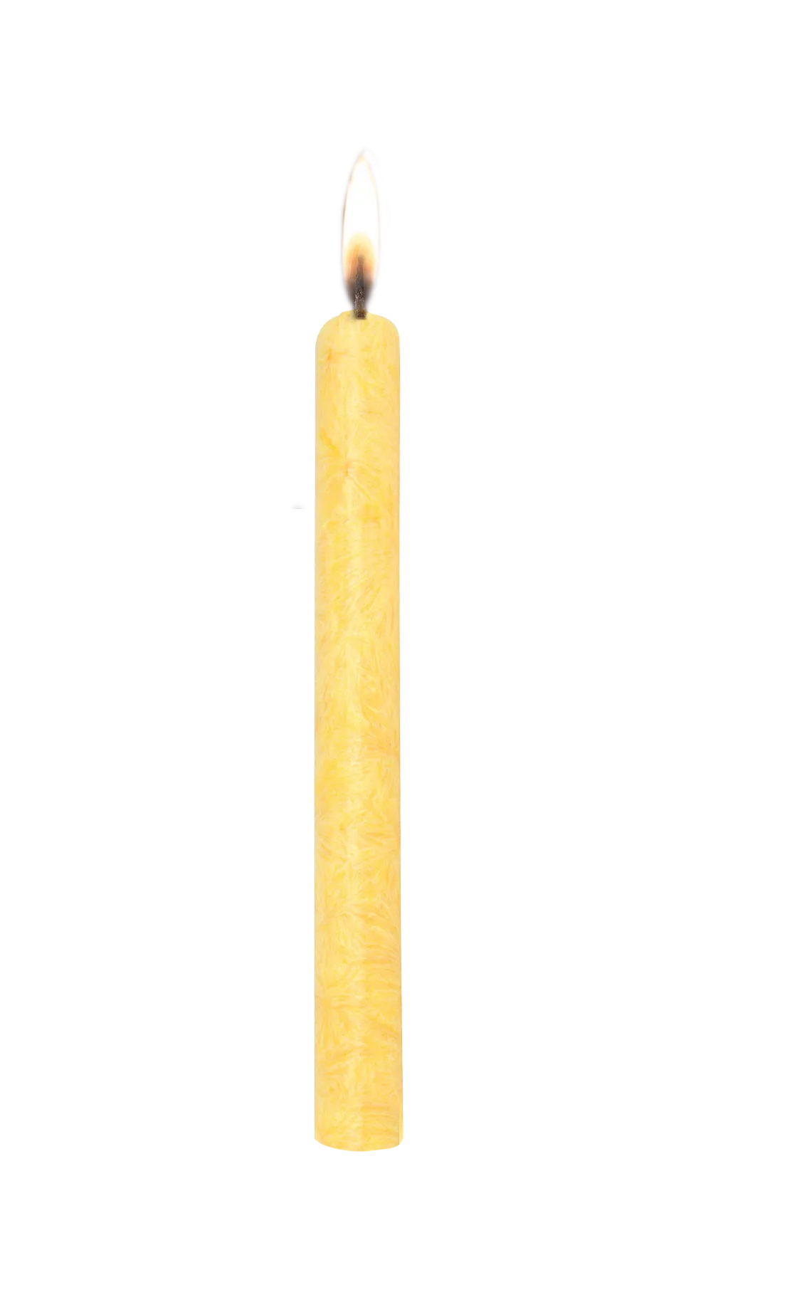 Stearin Dinerkaars Geel 12 stuks 23x200 mm