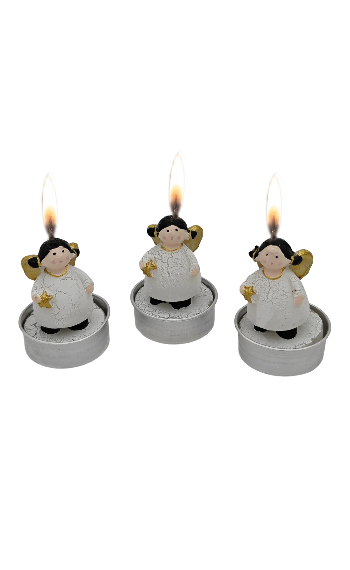 Waxinelicht Engel 3 stuks