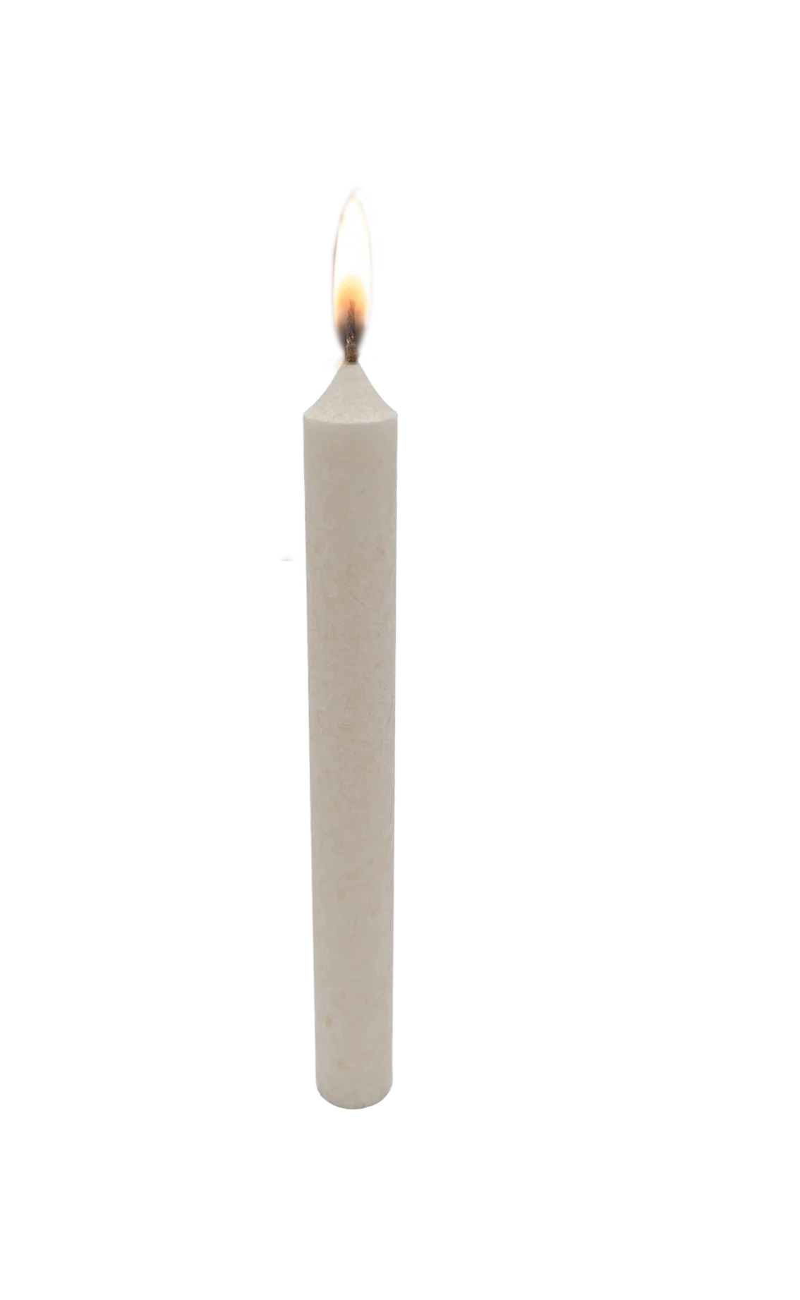 Stearin Dinerkaars Wit 12 stuks 23x200