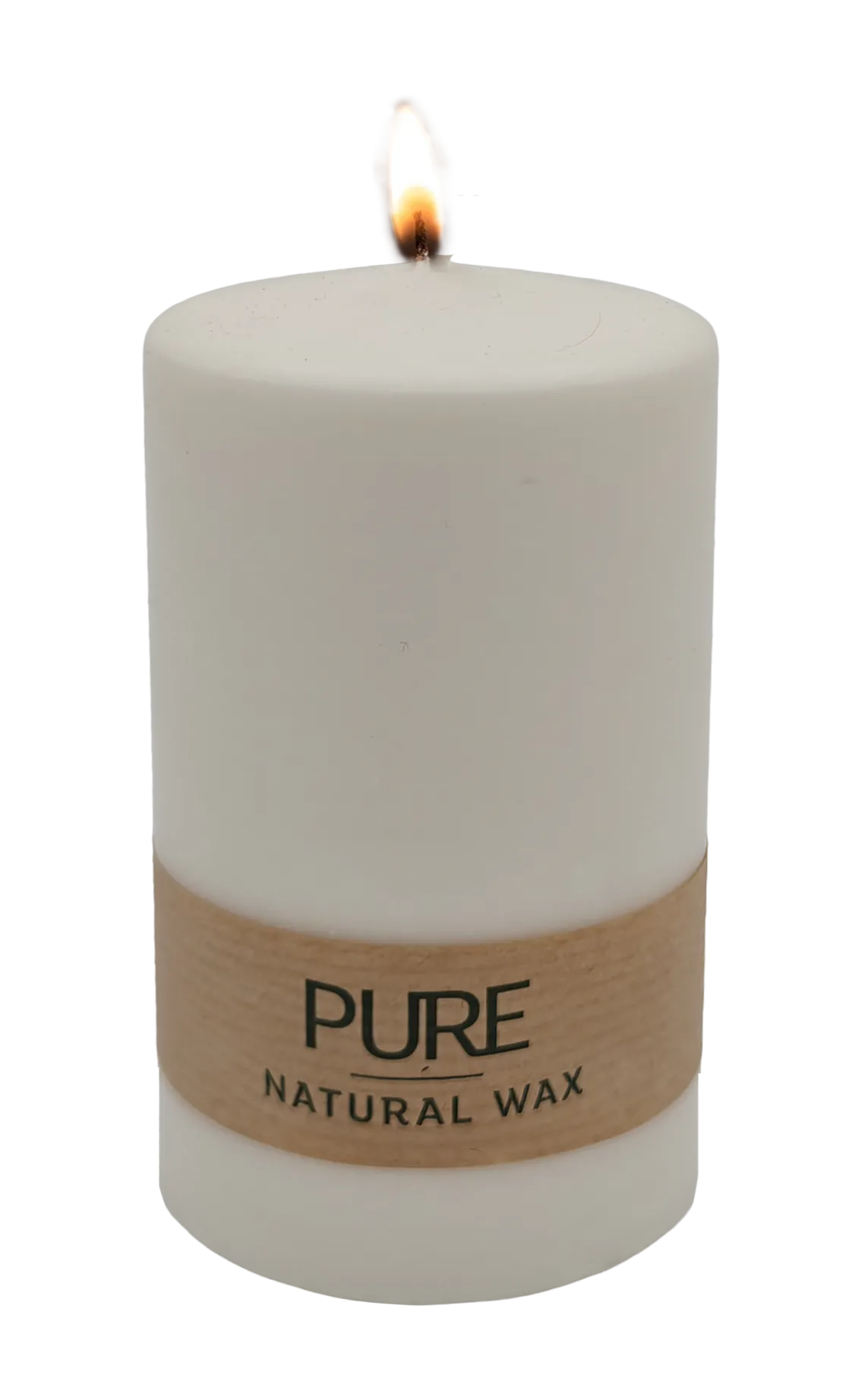 Stompkaars Puur Natuurlijke Wax 70x130 mm