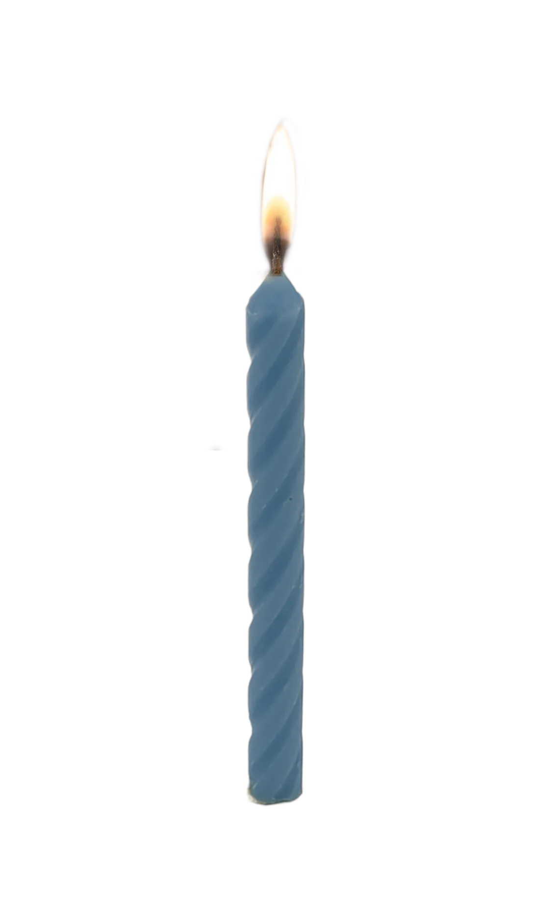 Blauwe verjaardagskaarsjes 120 stuks