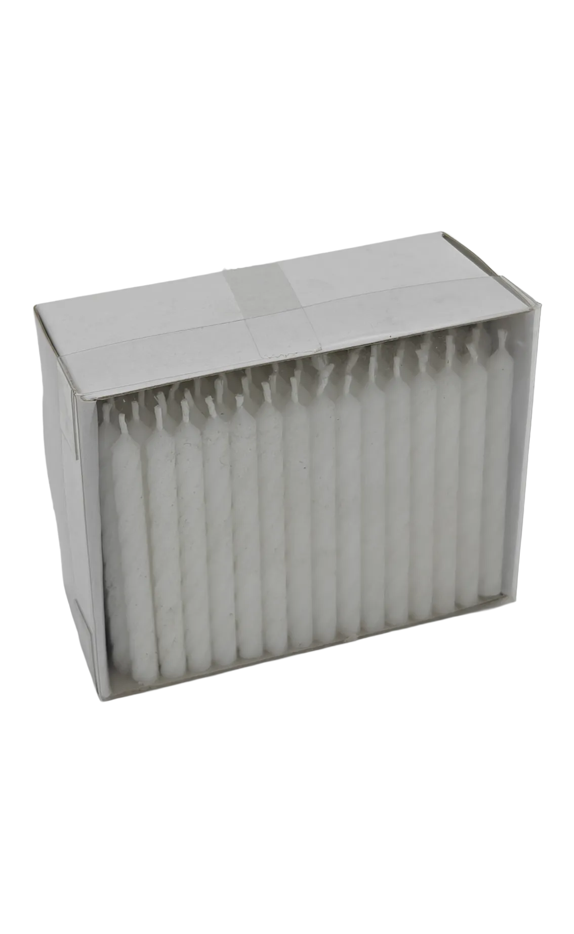 Witte verjaardagskaarsjes 120 stuks - Afbeelding 2