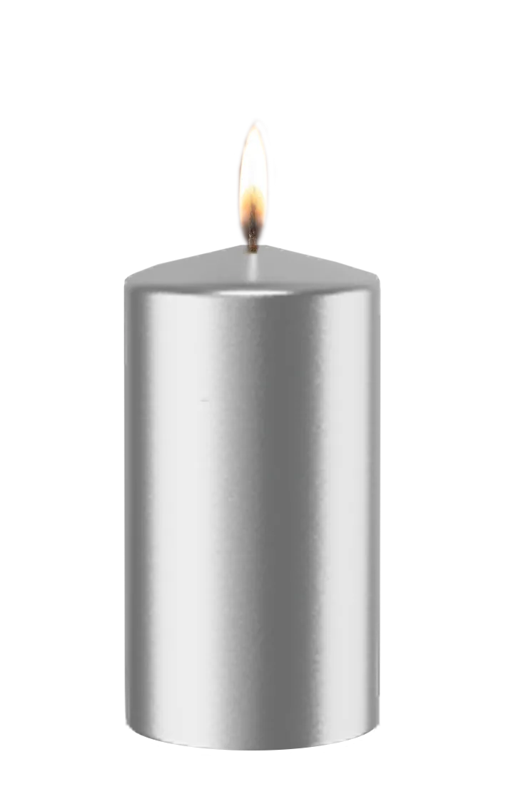 Stompkaars glad / 68x130 mm / Zilver