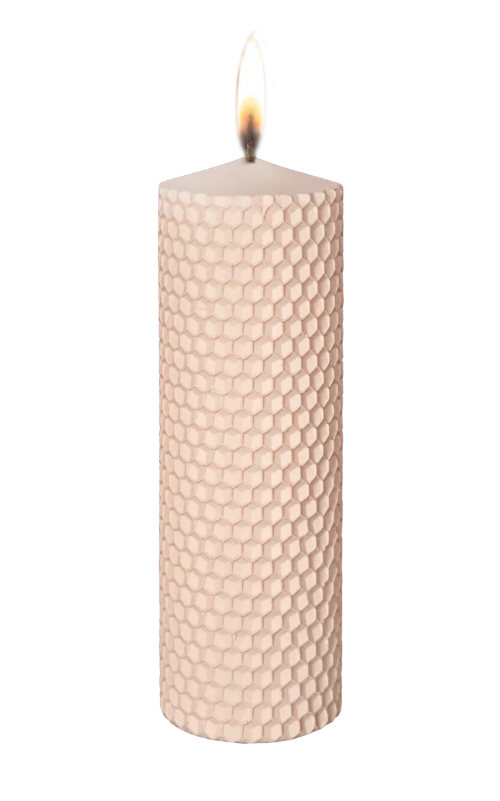 Stompkaars honingraat 50x150 mm / Nude
