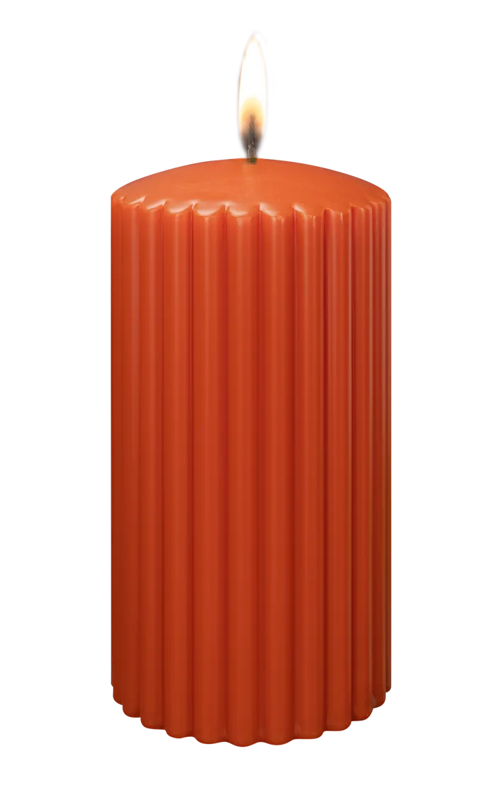 Stompkaars gerild 80x150 mm / Goudoranje