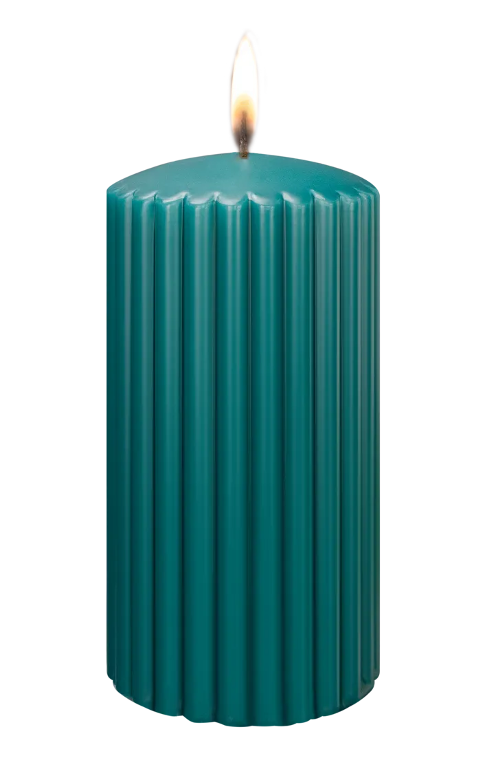Stompkaars gerild 80x150 mm / Zeegroen