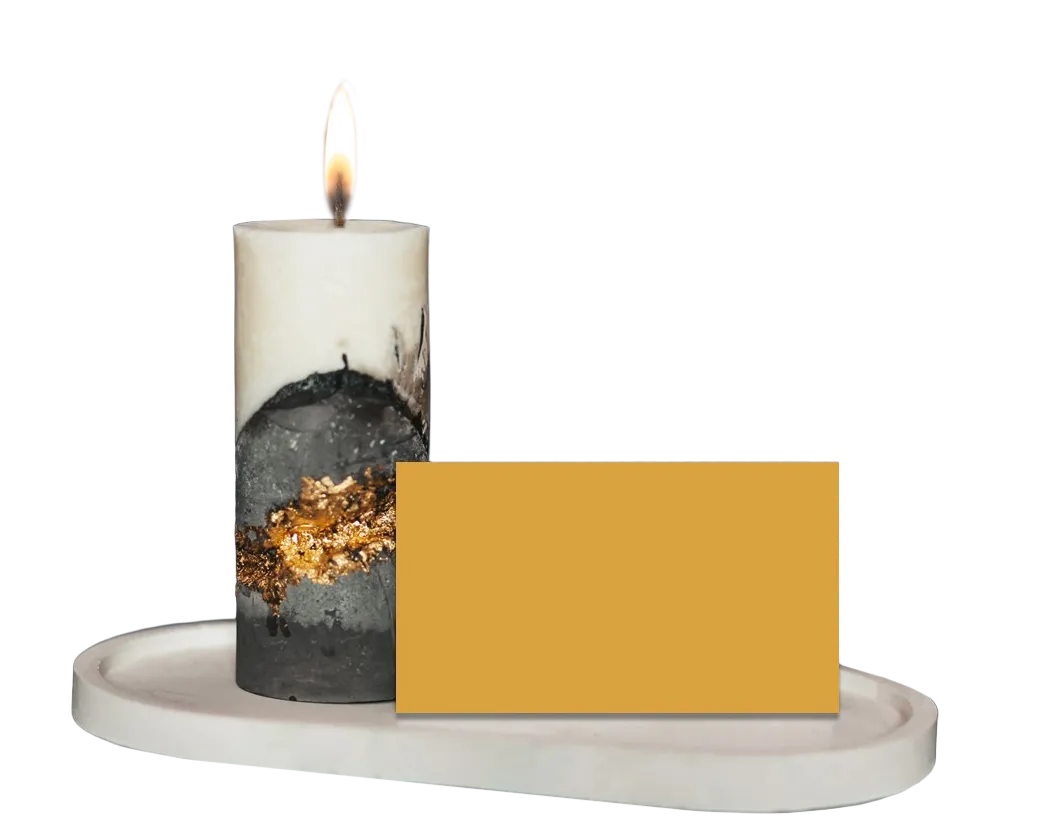 Wax vellen glanzend 200x100 mm /10 stuks / goud