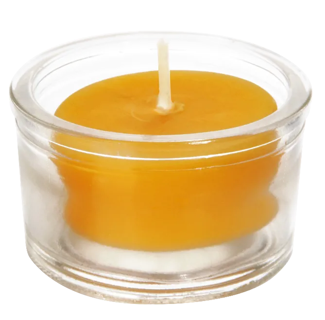Set van 8 Waxinelichtjes Bijenwas