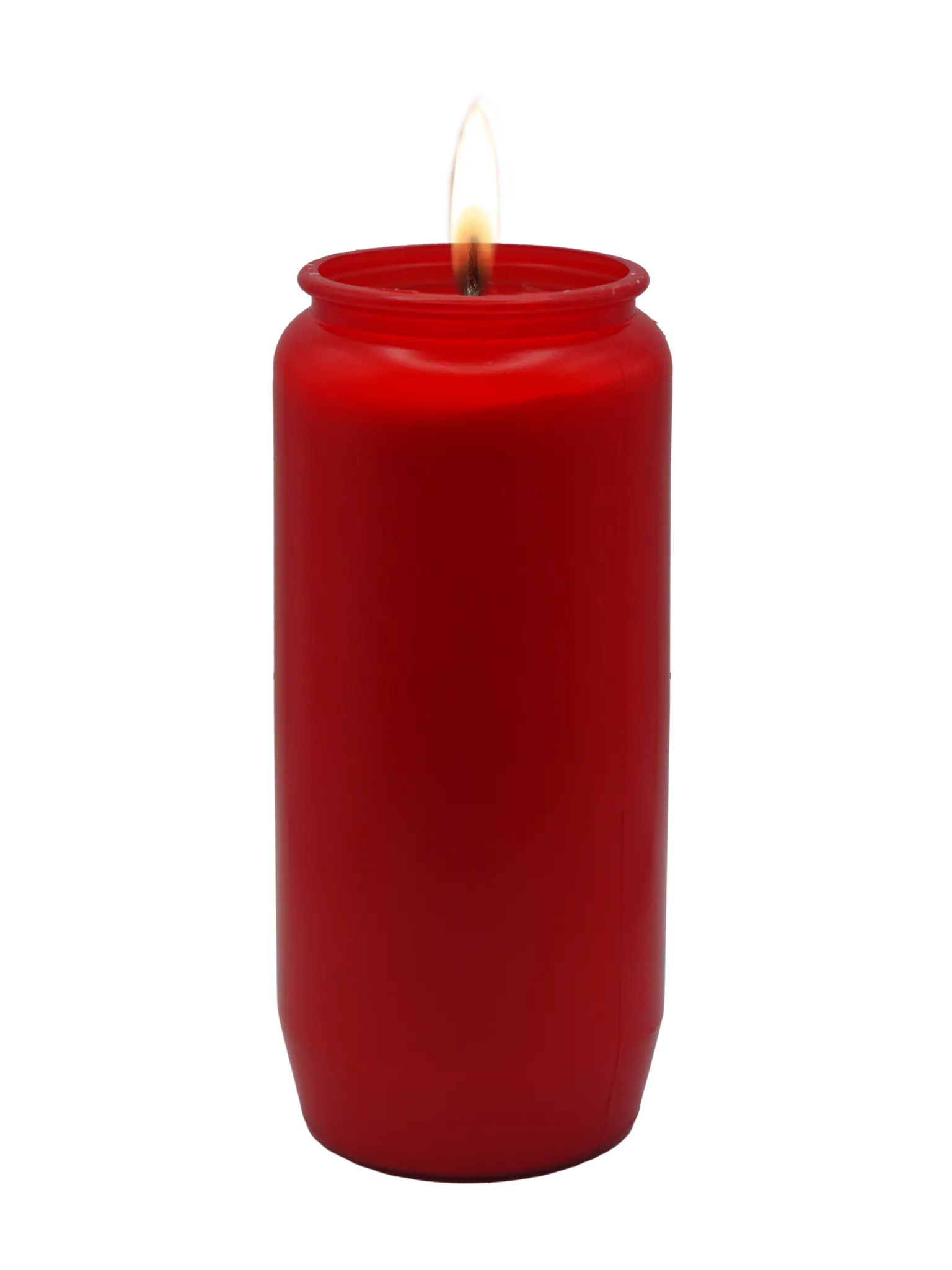 Herdenkingskaars NR7 65x180 mm / rood