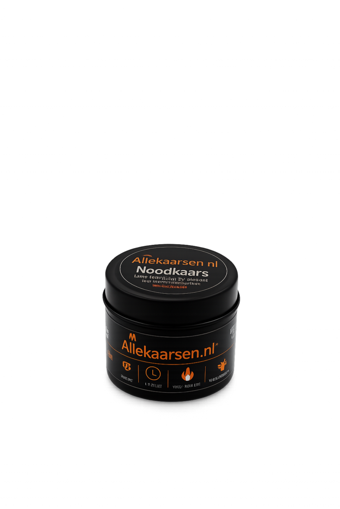 Noodkaars 100% Bijenwas | ±36 uur brandtijd | 3 lonten