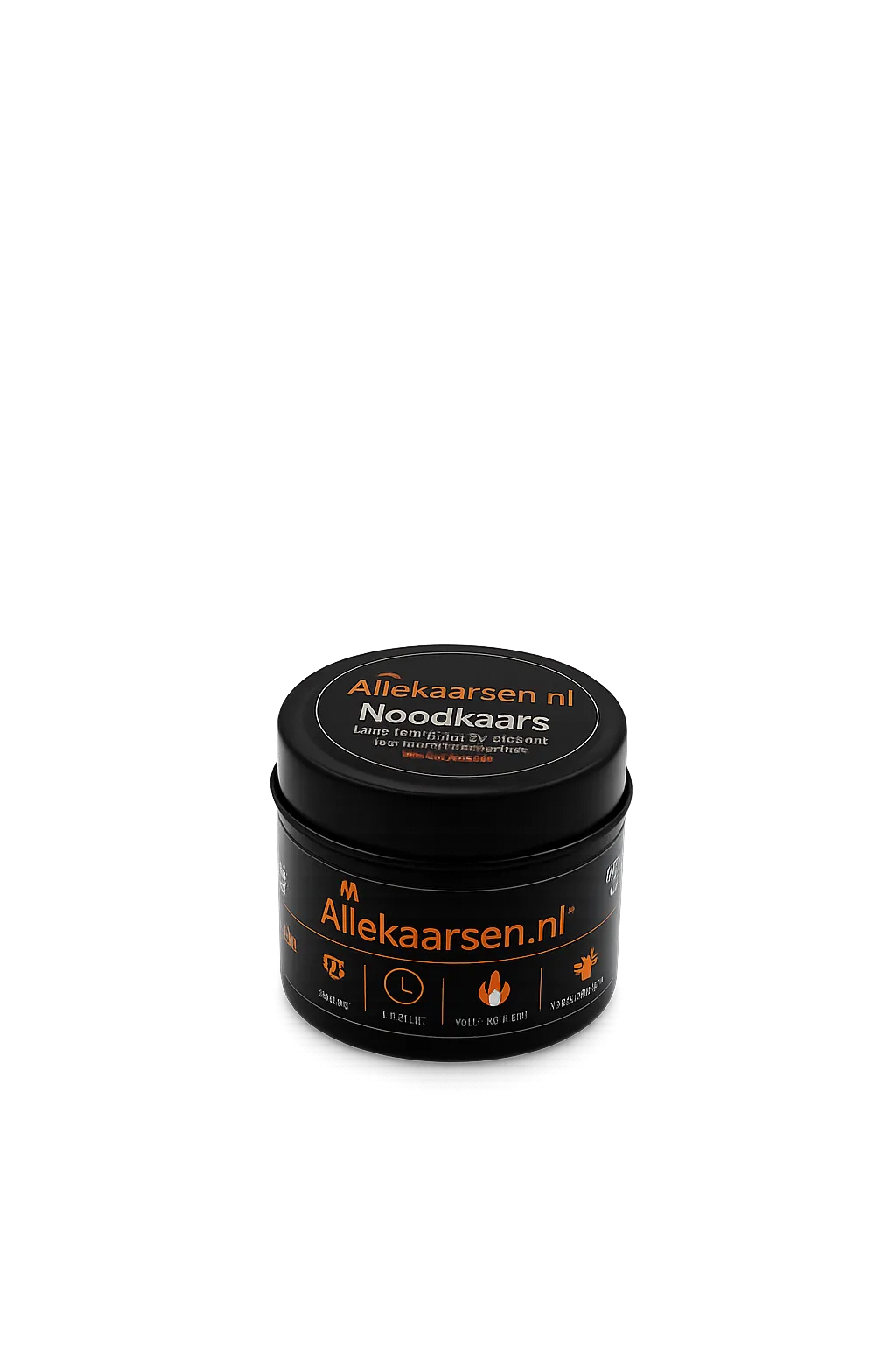 Noodkaars 100% Bijenwas | ±36 uur brandtijd | 3 lonten - Afbeelding 2