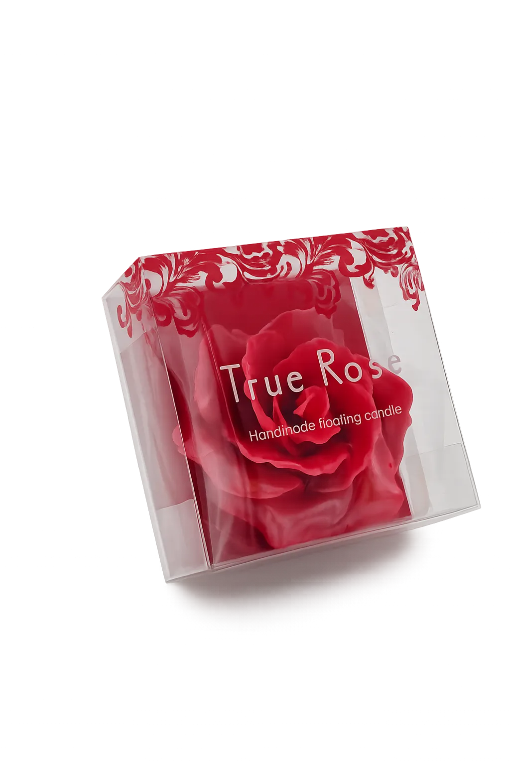 Drijvende kaars in roosvorm 12 cm doorsnede - Afbeelding 2