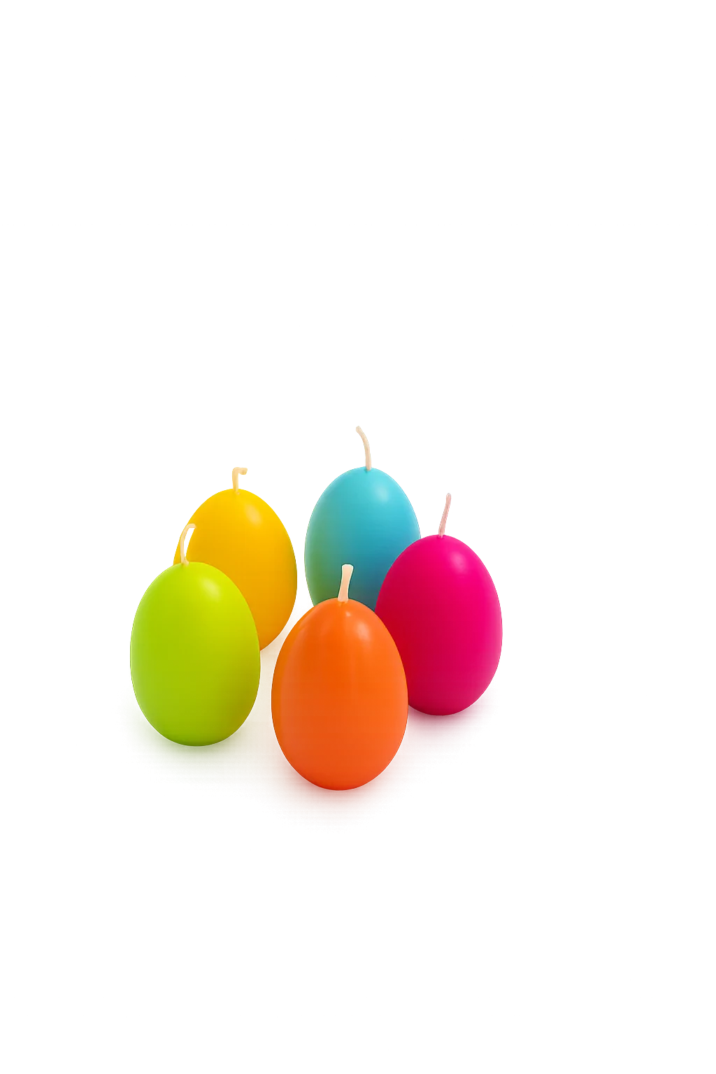 Tray met 30 stuks veelkleurige paaseieren - Afbeelding 2